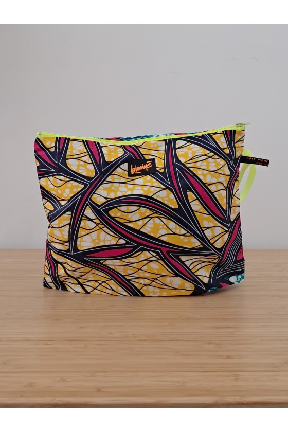 Pochette zippée 30cm "WAX...