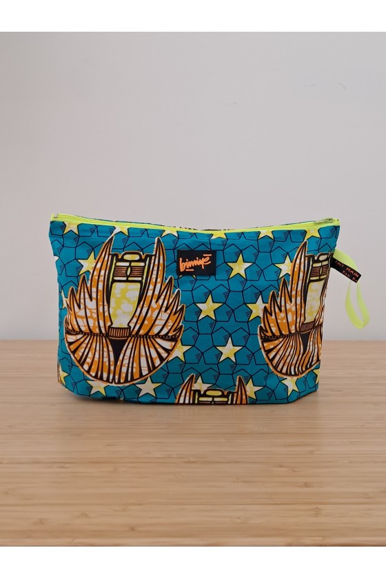 Pochette zippée 30cm "WAX...