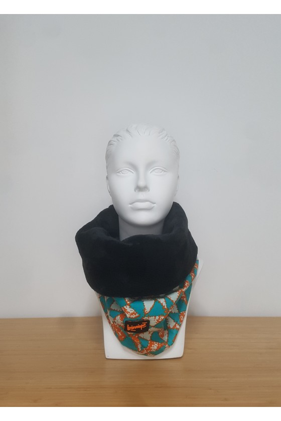 Snood S "SABLIER TURQUOISE"