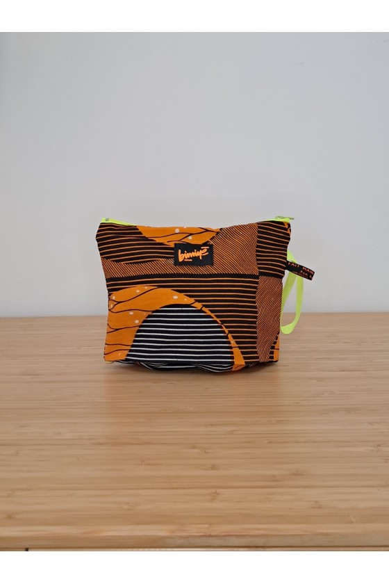 Pochette zippée 20cm "WAX...