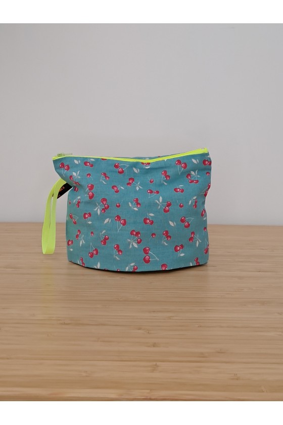 Pochette zippée 20cm "CERISE"