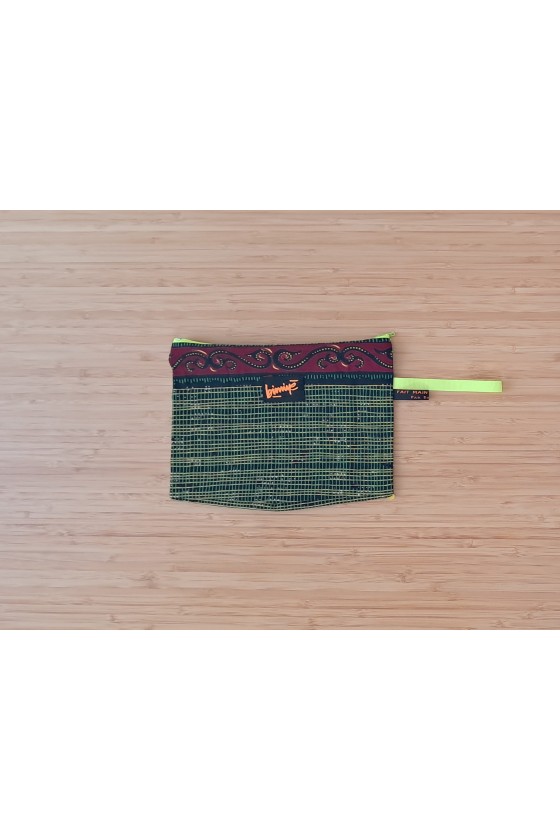 Pochette zippée 20cm "WAX...