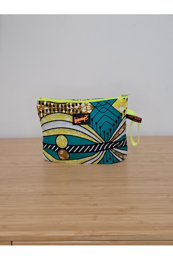 Pochette zippée 20cm "WAX...